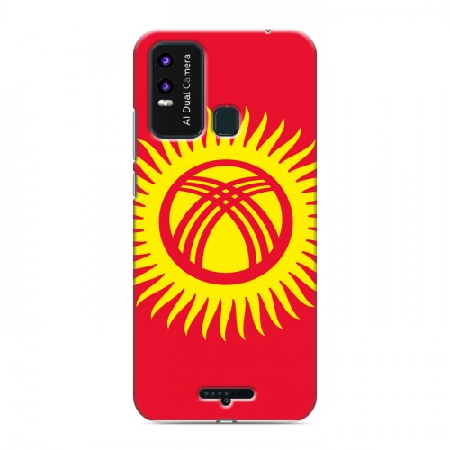 Дизайнерский пластиковый чехол для BQ 6630L Magic L флаг Киргизии