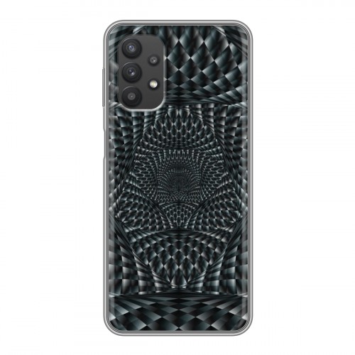 Дизайнерский силиконовый чехол для Samsung Galaxy A32 Оптические иллюзии
