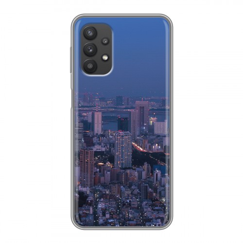 Дизайнерский силиконовый чехол для Samsung Galaxy A32 Токио