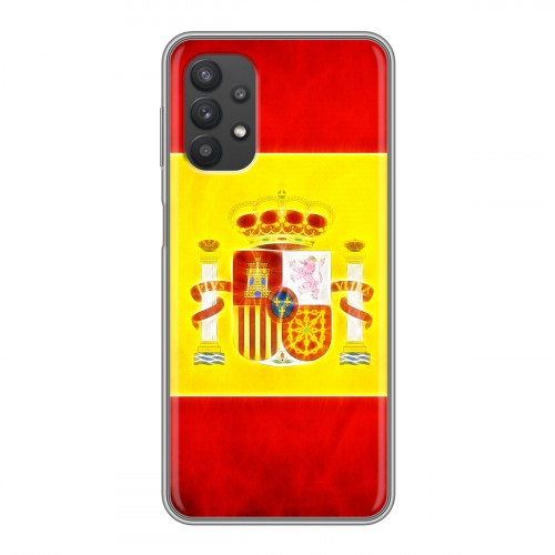 Дизайнерский силиконовый чехол для Samsung Galaxy A32 флаг Испании