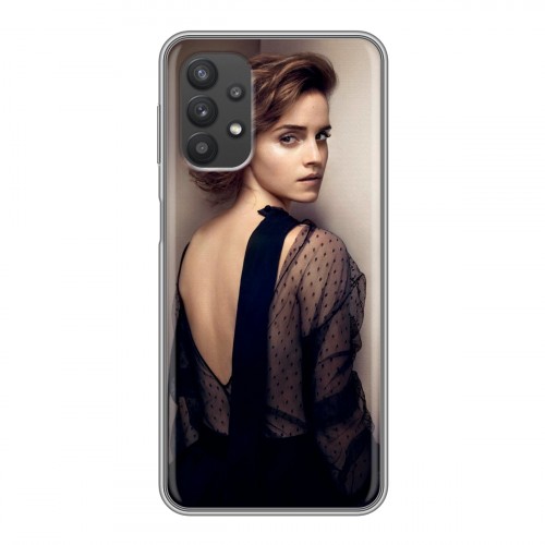 Дизайнерский силиконовый чехол для Samsung Galaxy A32 Эмма Уотсон
