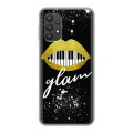 Дизайнерский силиконовый чехол для Samsung Galaxy A32 Дизайнерское пианино