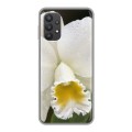 Дизайнерский силиконовый чехол для Samsung Galaxy A32 Орхидеи