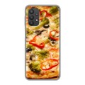 Дизайнерский силиконовый чехол для Samsung Galaxy A32 Пицца