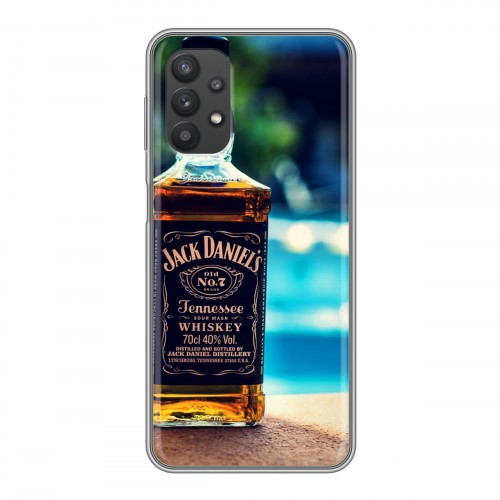 Дизайнерский силиконовый чехол для Samsung Galaxy A32 Jack Daniels