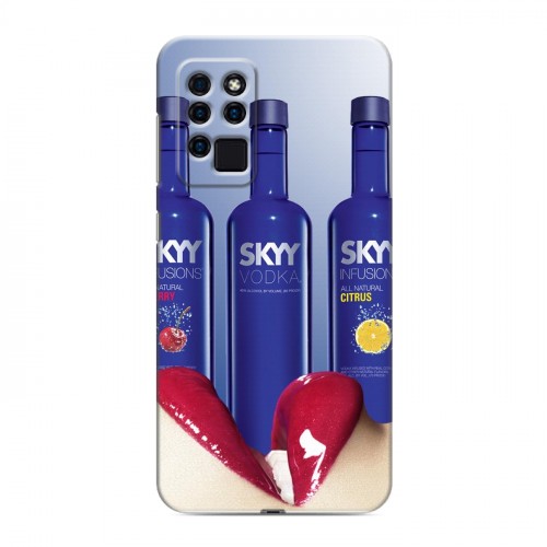 Дизайнерский силиконовый чехол для BQ 6430L Aurora Skyy Vodka