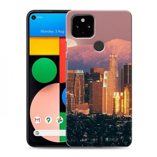 Дизайнерский силиконовый чехол для Google Pixel 4a 5G Лос-Анжелес