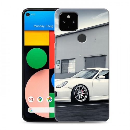 Дизайнерский силиконовый чехол для Google Pixel 4a 5G Porsche