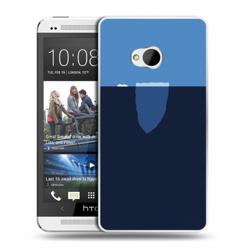 Дизайнерский пластиковый чехол для HTC One (M7) Dual SIM айсберг