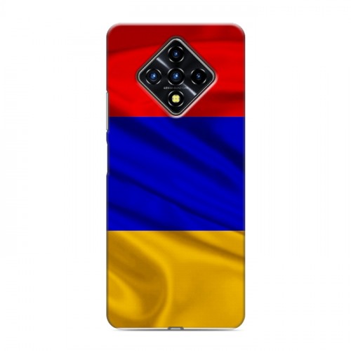 Дизайнерский силиконовый с усиленными углами чехол для Infinix Zero 8 Флаг Армении