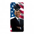 Дизайнерский силиконовый с усиленными углами чехол для Infinix Zero 8 Барак Обама
