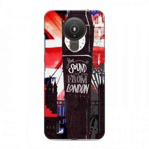 Дизайнерский силиконовый чехол для Nokia 1.4 Дух Лондона
