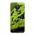 Дизайнерский силиконовый чехол для Nokia 1.4 Змеи