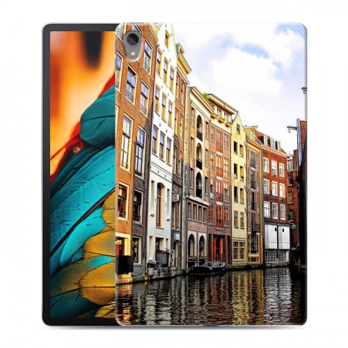 Дизайнерский силиконовый чехол для Lenovo Tab P11 амстердам