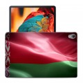 Дизайнерский пластиковый чехол для Lenovo Tab P11 Флаг Белоруссии