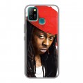 Дизайнерский силиконовый с усиленными углами чехол для Infinix Hot 10 Lite Lil Wayne