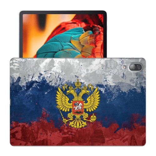 Дизайнерский силиконовый чехол для Lenovo Tab P11 Pro Российский флаг