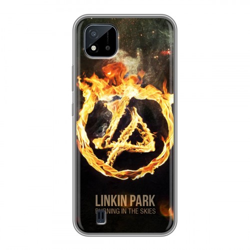 Дизайнерский силиконовый чехол для Realme C20 Linkin Park