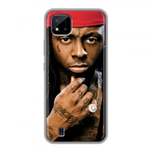 Дизайнерский силиконовый чехол для Realme C20 Lil Wayne