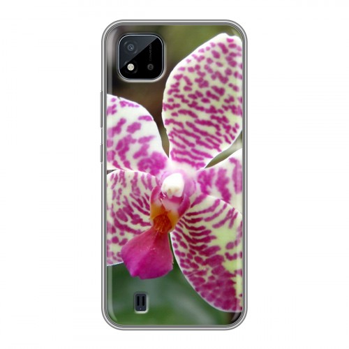 Дизайнерский силиконовый чехол для Realme C20 Орхидеи