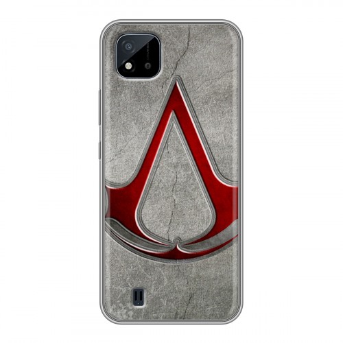 Дизайнерский силиконовый чехол для Realme C20 Assassins Creed