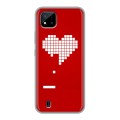 Дизайнерский силиконовый чехол для Realme C20 День Святого Валентина