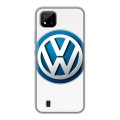 Дизайнерский пластиковый чехол для Realme C20 Volkswagen