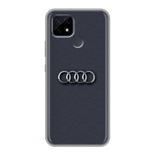 Дизайнерский силиконовый чехол для Realme C21 Audi
