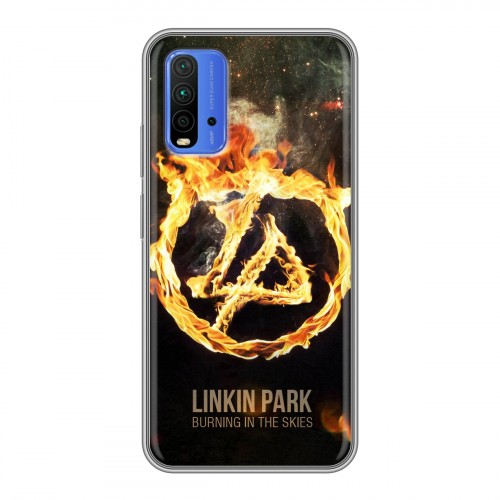 Дизайнерский силиконовый чехол для Xiaomi RedMi 9T Linkin Park