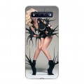 Дизайнерский пластиковый чехол для TCL 10 SE Леди Гага