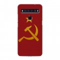 Дизайнерский пластиковый чехол для TCL 10L Флаг СССР