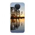 Дизайнерский силиконовый чехол для Nokia G20 озеро