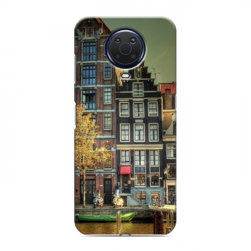 Дизайнерский силиконовый чехол для Nokia G20 амстердам