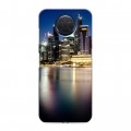 Дизайнерский силиконовый с усиленными углами чехол для Nokia G20 Сингапур