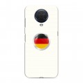 Дизайнерский силиконовый чехол для Nokia G20 Флаг Германии