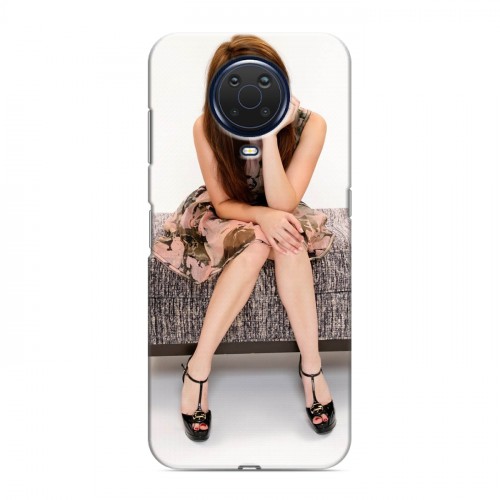 Дизайнерский силиконовый чехол для Nokia G20 Эмма Робертс