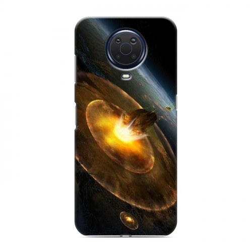 Дизайнерский силиконовый чехол для Nokia G20 Астероиды