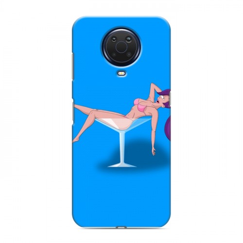Дизайнерский силиконовый чехол для Nokia G20 Футурама