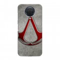 Дизайнерский силиконовый с усиленными углами чехол для Nokia G20 Assassins Creed