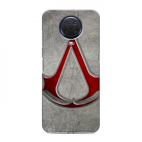 Дизайнерский силиконовый с усиленными углами чехол для Nokia G20 Assassins Creed