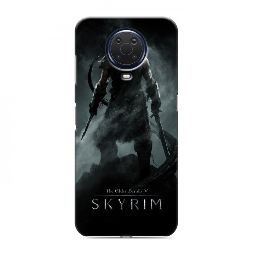 Дизайнерский силиконовый чехол для Nokia G20 Skyrim