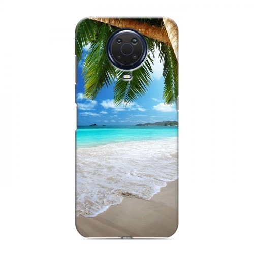 Дизайнерский силиконовый чехол для Nokia G20 Пляж