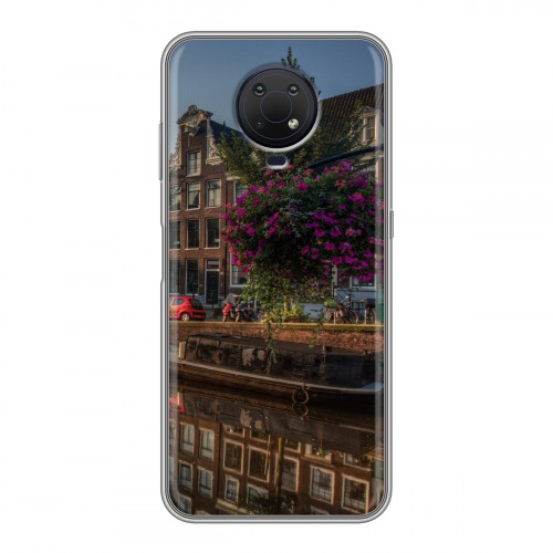 Дизайнерский силиконовый чехол для Nokia G10 амстердам