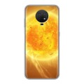 Дизайнерский силиконовый чехол для Nokia G10 Солнце