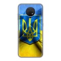 Дизайнерский силиконовый чехол для Nokia G10 Флаг Украины
