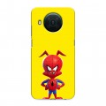 Дизайнерский пластиковый чехол для Nokia X10 Человек-паук : Через вселенные