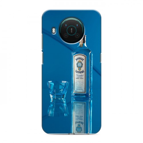 Дизайнерский пластиковый чехол для Nokia X10 Bombay Sapphire