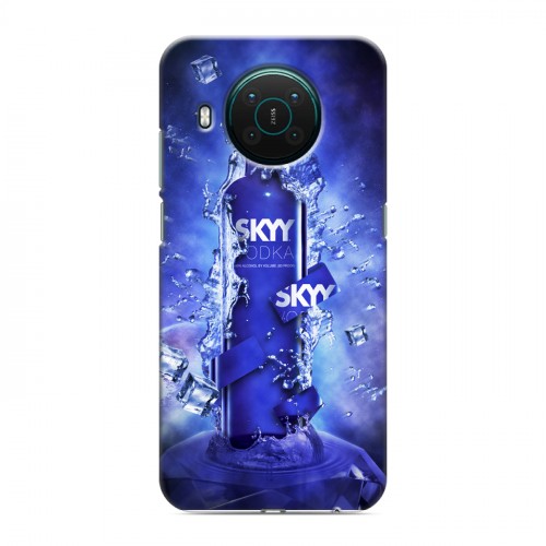 Дизайнерский пластиковый чехол для Nokia X10 Skyy Vodka