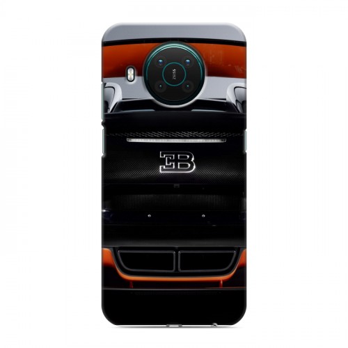 Дизайнерский пластиковый чехол для Nokia X10 Bugatti