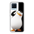 Дизайнерский силиконовый чехол для Realme 8 Пингвины